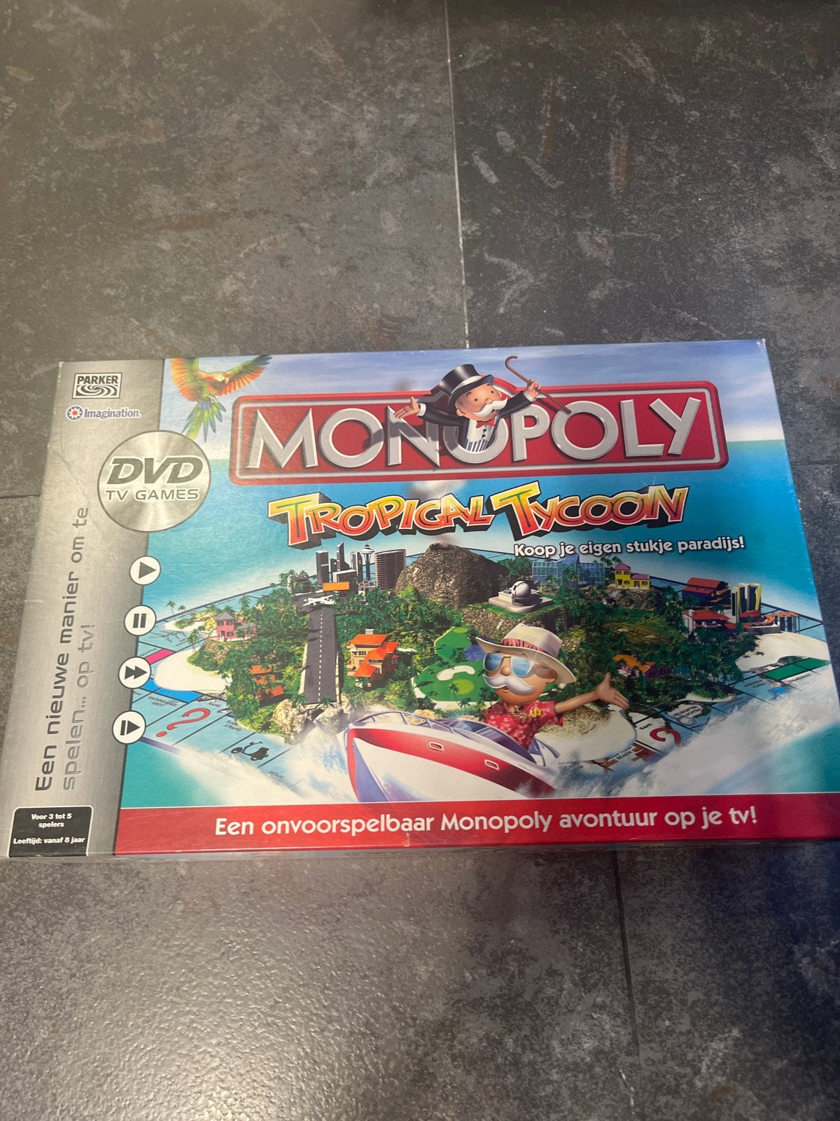 Monopoly Tropical Tycoon DVD TV Games - Zo goed als nieuw, Een of twee spelers, Ophalen of Verzenden, Zo goed als nieuw