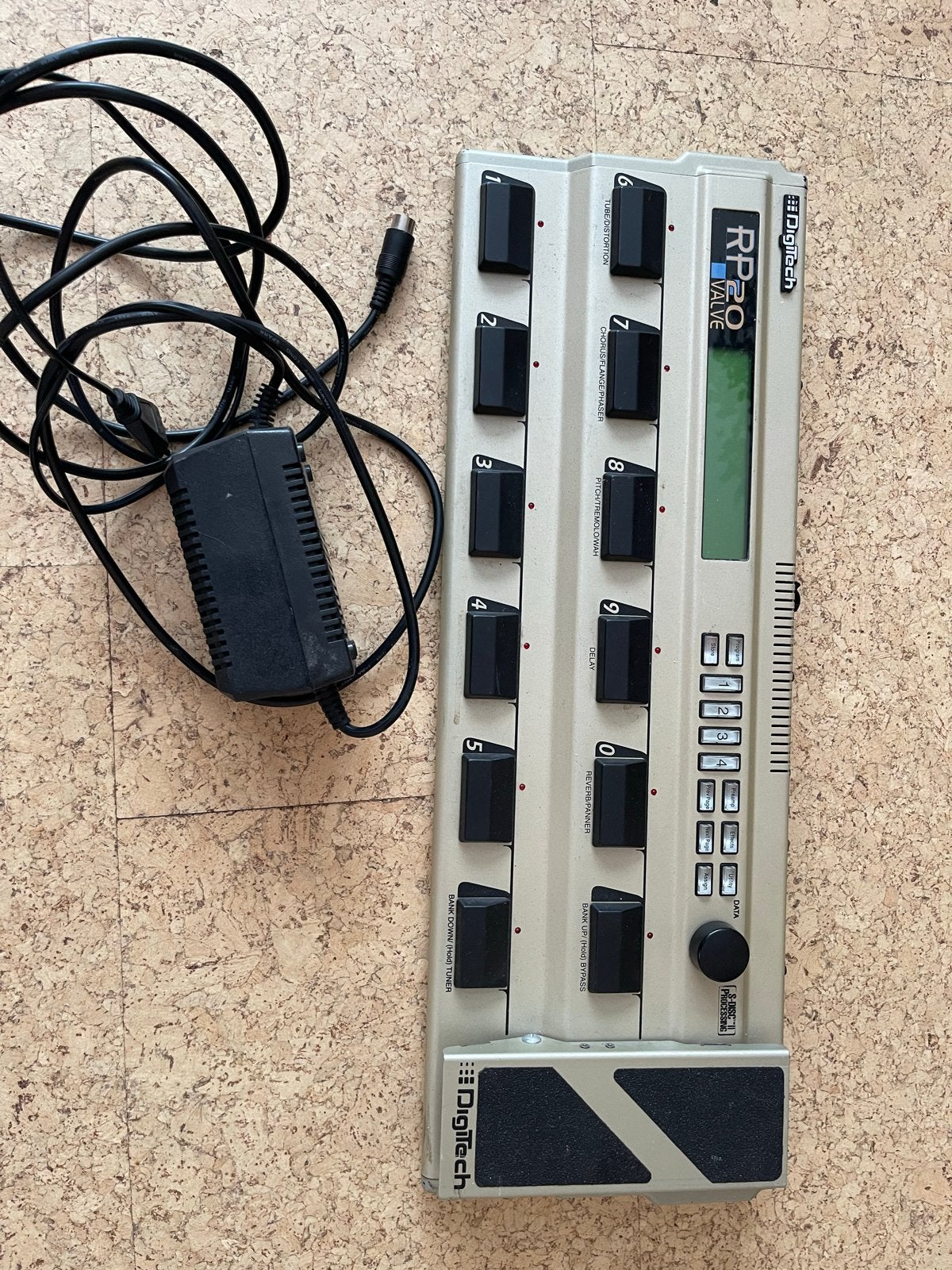 Digitech RP 20 Valve Multi-effect Gitaarprocessor, Ophalen of Verzenden, Gebruikt, Multi-effect