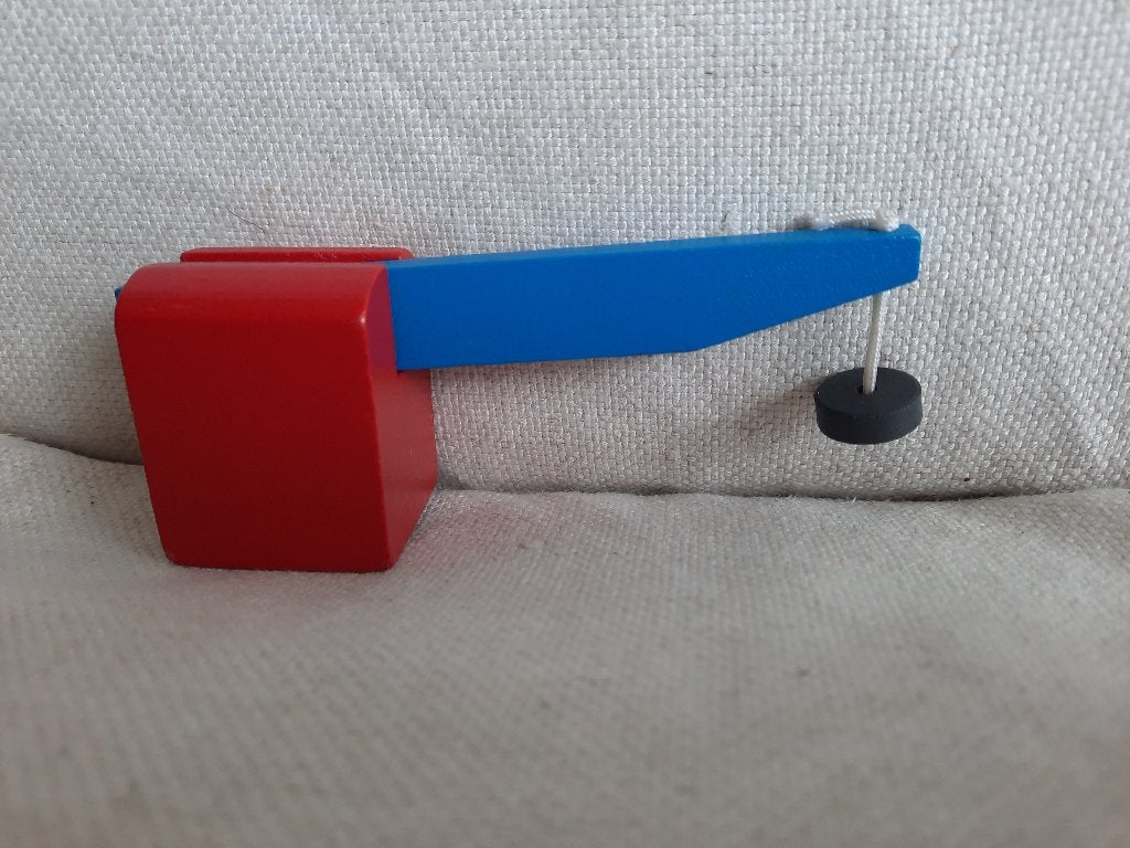 Houten hef kraan hefkraan met magneet - nieuw -, Ophalen of Verzenden, Nieuw