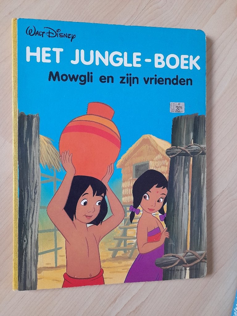 HET JUNGLE-Boek  MOWGLI EN ZIJN VRIENDEN  Walt Disney, Ophalen of Verzenden, Gelezen, Fictie algemeen