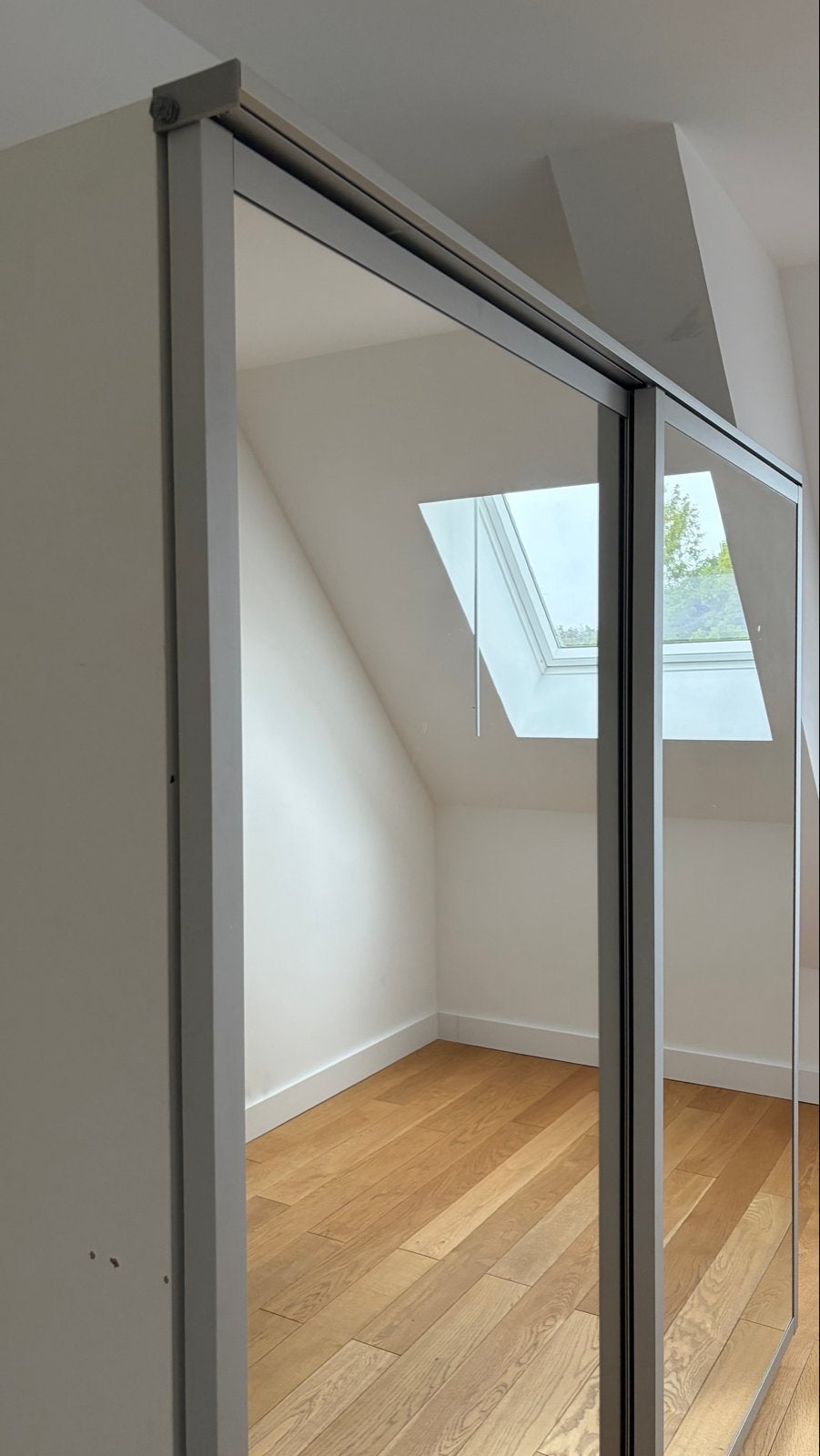 IKEA PAX / MALM Mirror Wardrobe – Shelves & Shoe Storage, Ophalen, Gebruikt, 200 cm of meer, 150 tot 200 cm