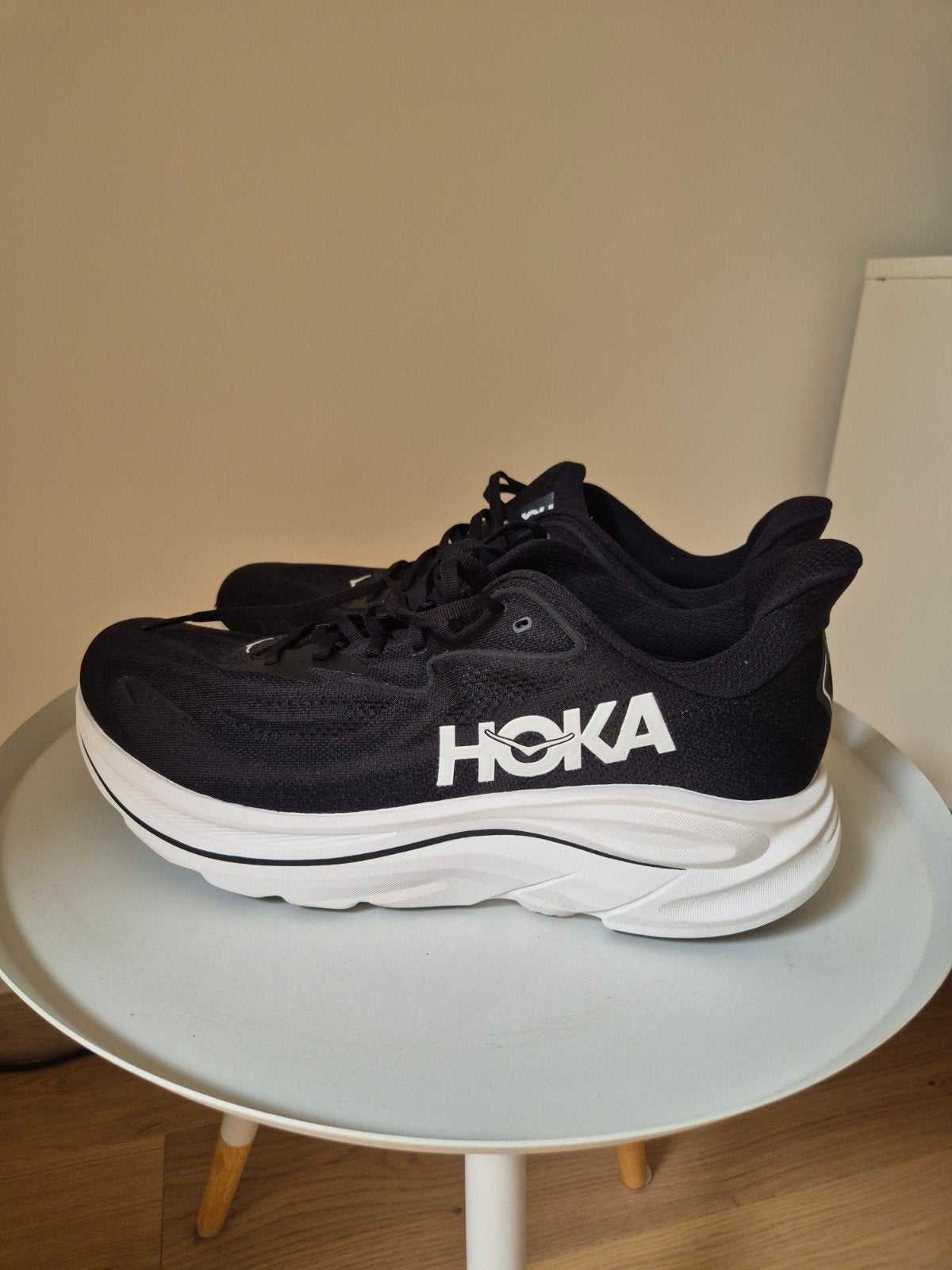 Hoka Clifton 10 Wide hardloopschoenen - Nieuw, Ophalen, Zwart, Nieuw, Sneakers of Gympen