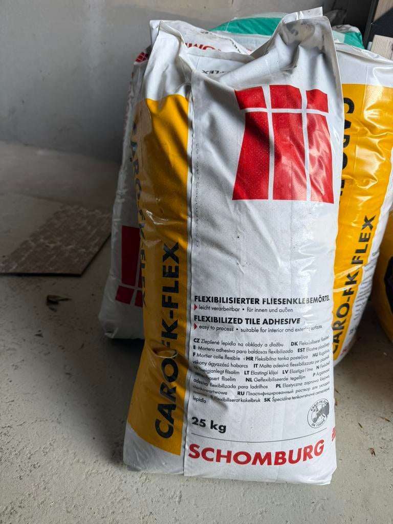 Tegellijm Schomburg Caro FK-Flex, Ophalen