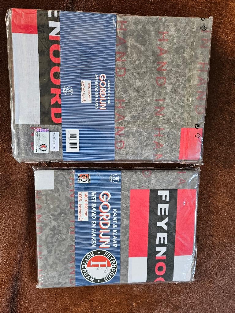 Gordijnen van Feyenoord, 200 cm of meer, Nieuw, Ophalen of Verzenden, 200 cm of meer