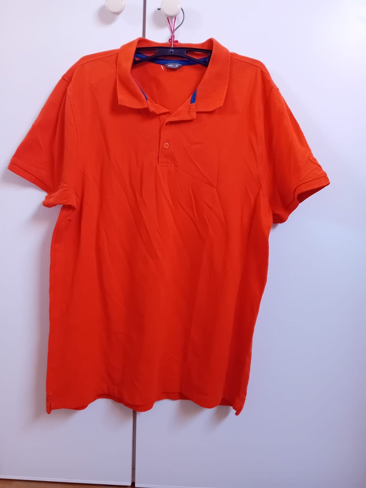 Hema Oranje Polo Heren - Zo goed als nieuw - Maat XL-WK2026, Hema., Maat 56/58 (XL), Oranje, Ophalen of Verzenden