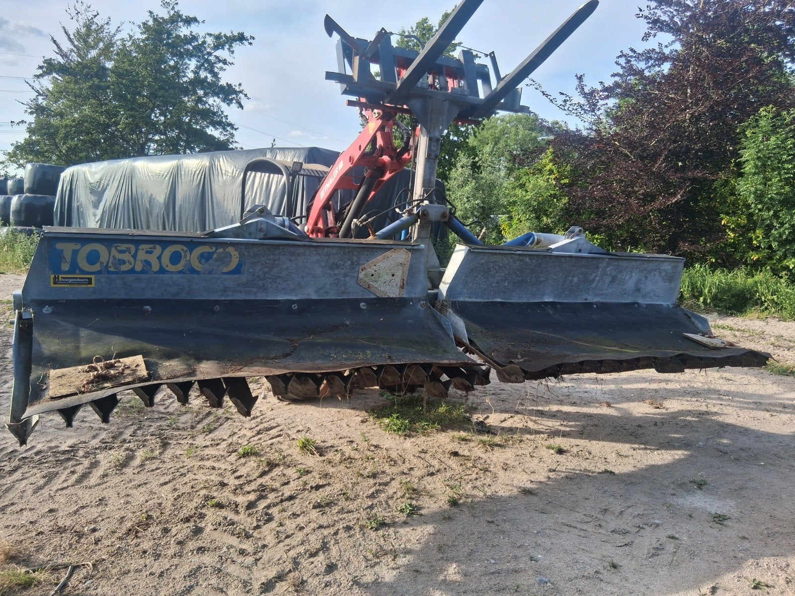 Tobroco bemester giertank mesttank, Ophalen, Gewasbescherming en Bemesting