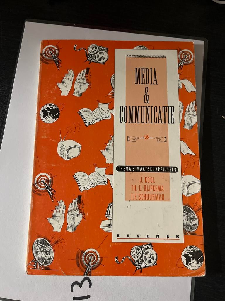 Media & Communicatie - Themas Maatschappijleer, Ophalen of Verzenden, Gamma, Zo goed als nieuw, Overige niveaus