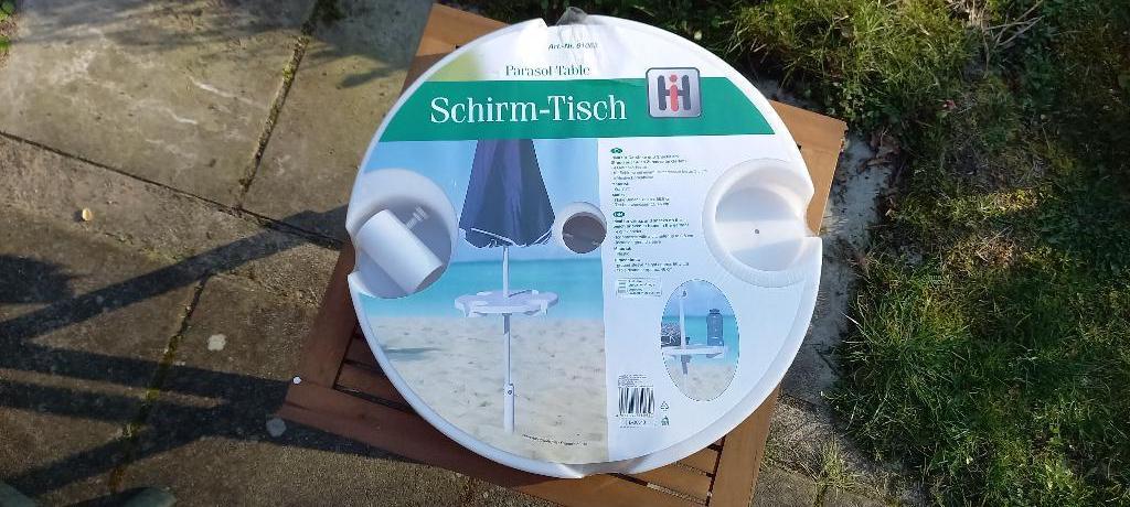 Parasol tafels, Ophalen, Nieuw, Minder dan 1 meter, Strandparasol