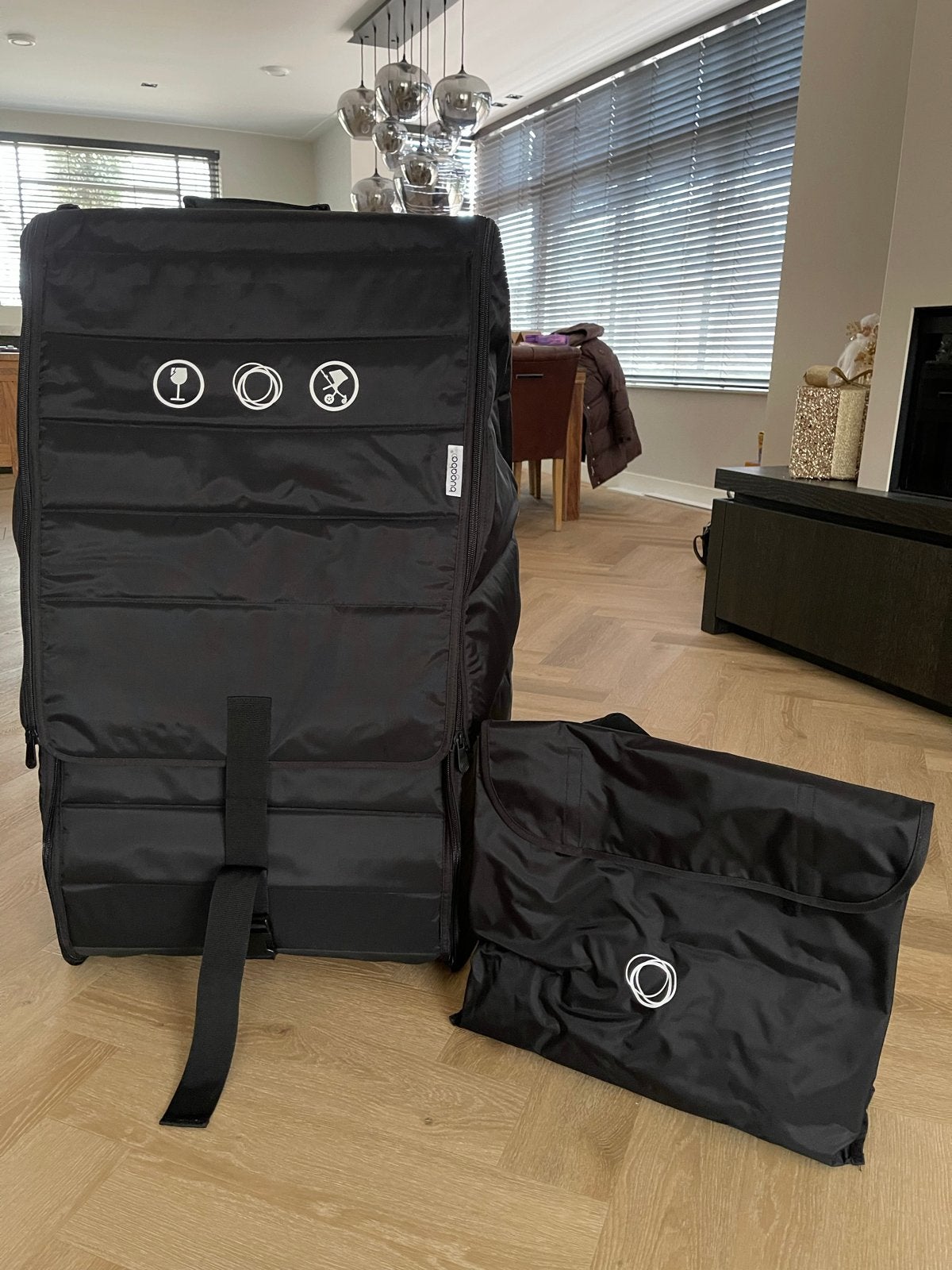 Bugaboo reiskoffer voor kinderwagen - Zwart, Ophalen, Zo goed als nieuw, Bugaboo