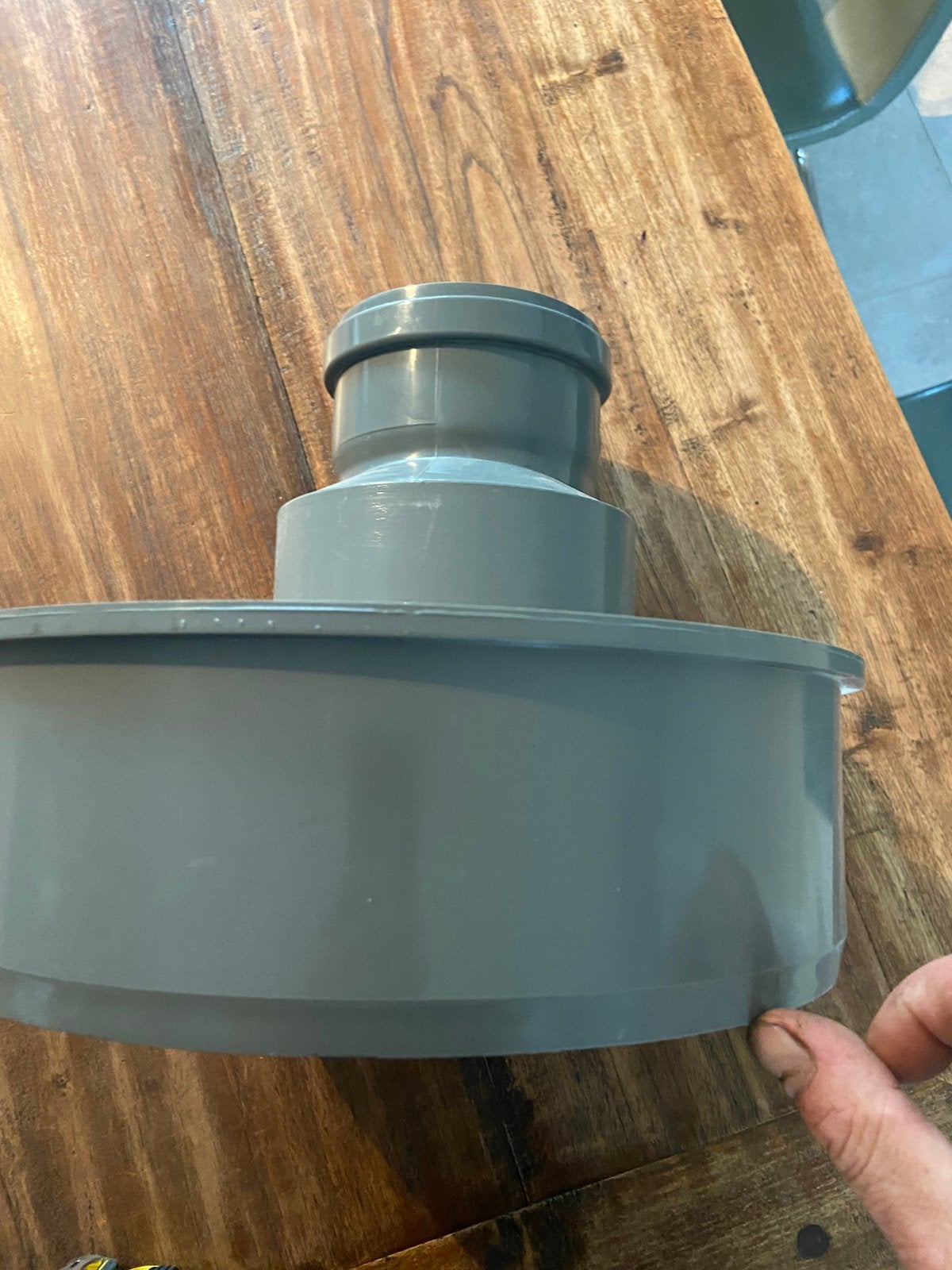 Verloop pvc 315x125 315 naar 125, Doe-het-zelf en Verbouw, Buizen en Afvoer, Afvoer, Pvc, Nieuw, Ophalen of Verzenden