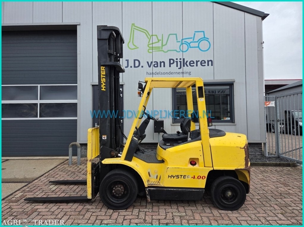 Hyster H4.00XM-5 Perkins diesel 5254uur + sideshift, Hyster, Diesel, Heftruck, Ophalen of Verzenden