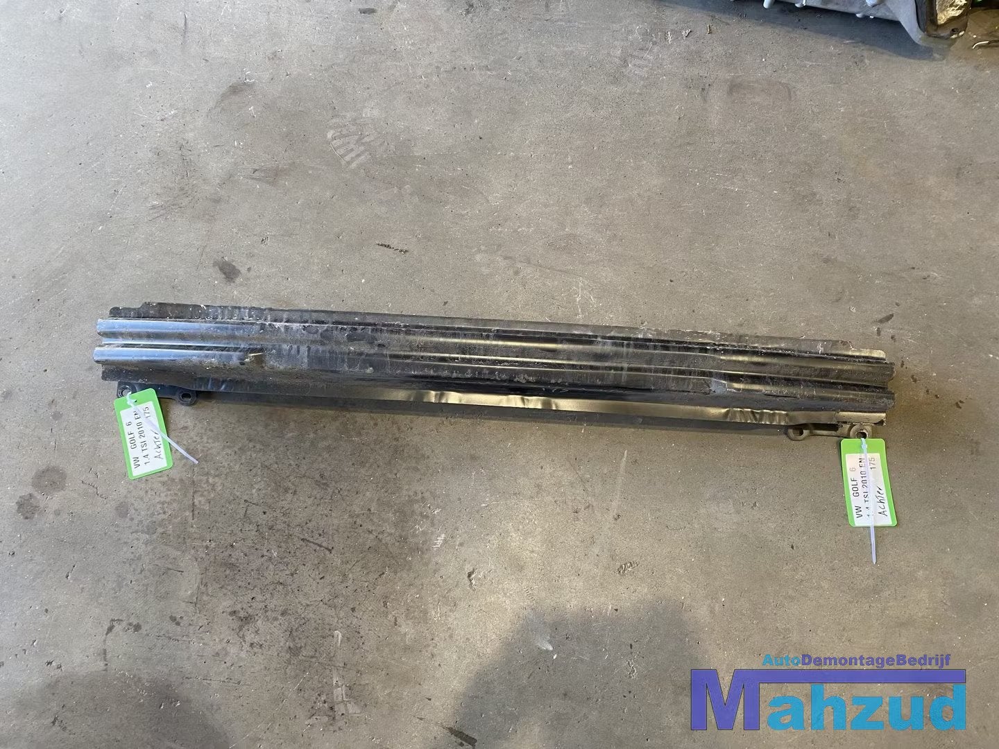 VW GOLF 6 Hatchbalk achter bumperbalk stootbalk 2009-2012, Gebruikt, Volkswagen, Volkswagen AG, Achter