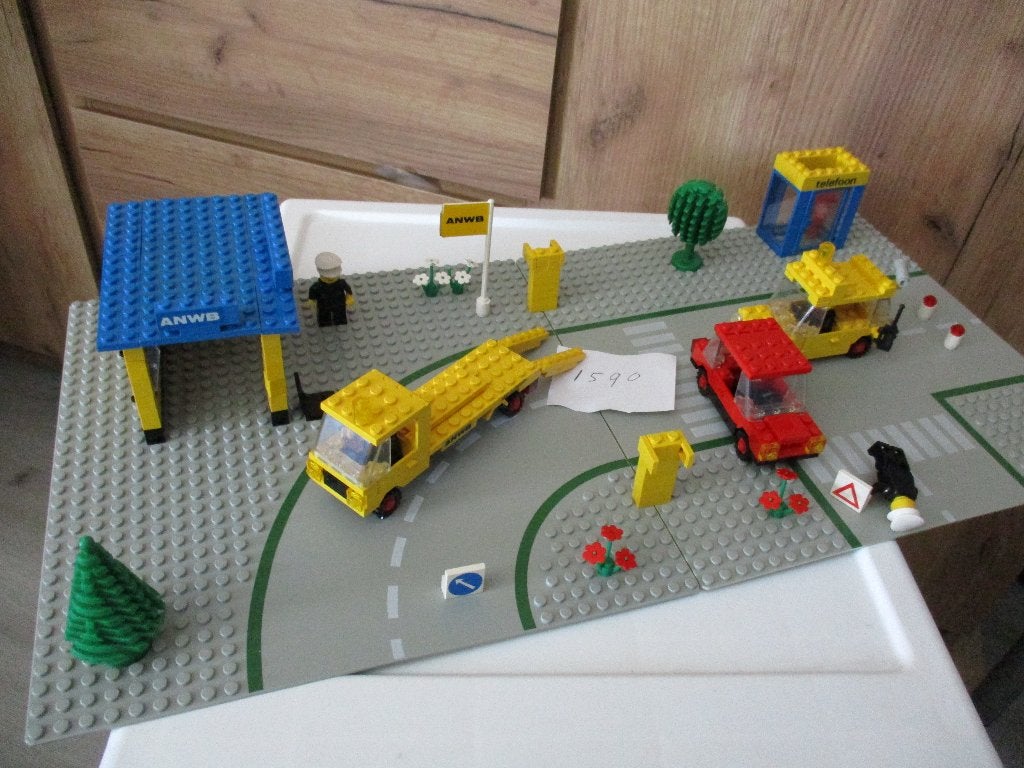 lego Set 1590 ANWB Promotieset: ANWB Winkel, Ophalen of Verzenden, Gebruikt, Complete set, Lego