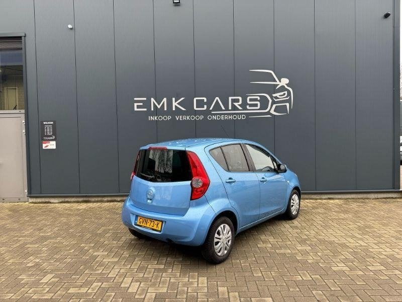 Opel Agila 1.0 Enjoy, Auto's, Opel, Gebruikt, Blauw, 996 cc, Bedrijf
