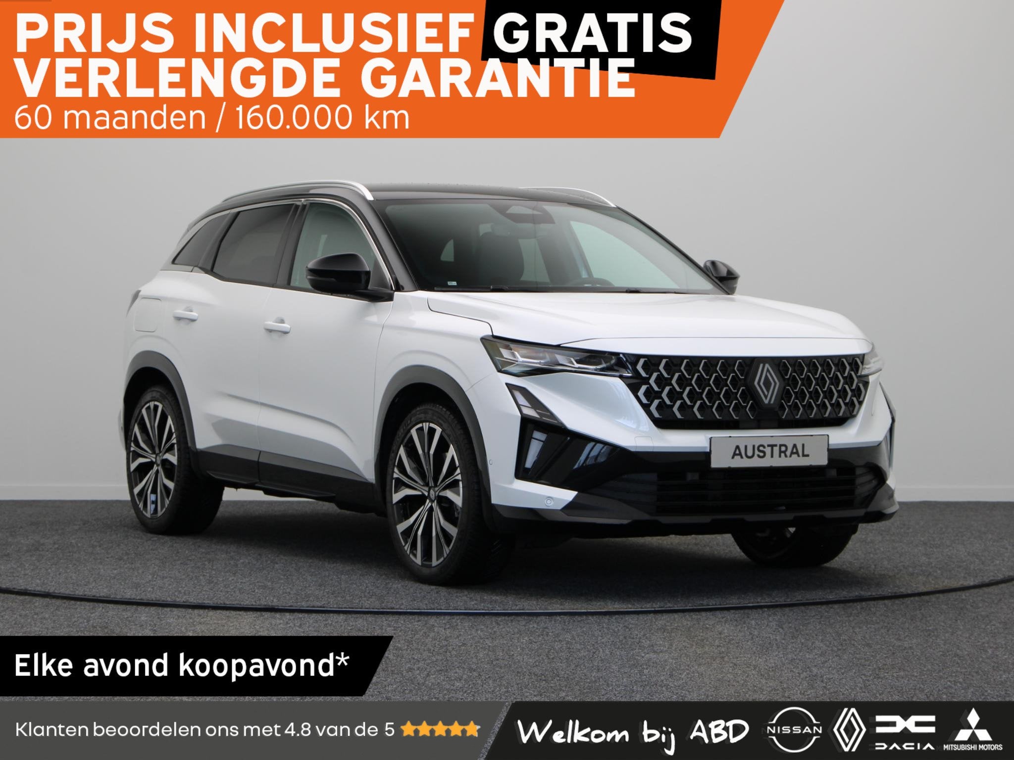 Renault Austral E-Tech full hybrid 200pk techno | Vijf jaar, Auto's, Dealer onderhouden, Stof, Euro 6, 1199 cc