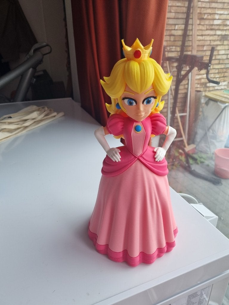 Princess peach, Ophalen of Verzenden, Nieuw, Groter dan 1:35, Figuur of Figuren
