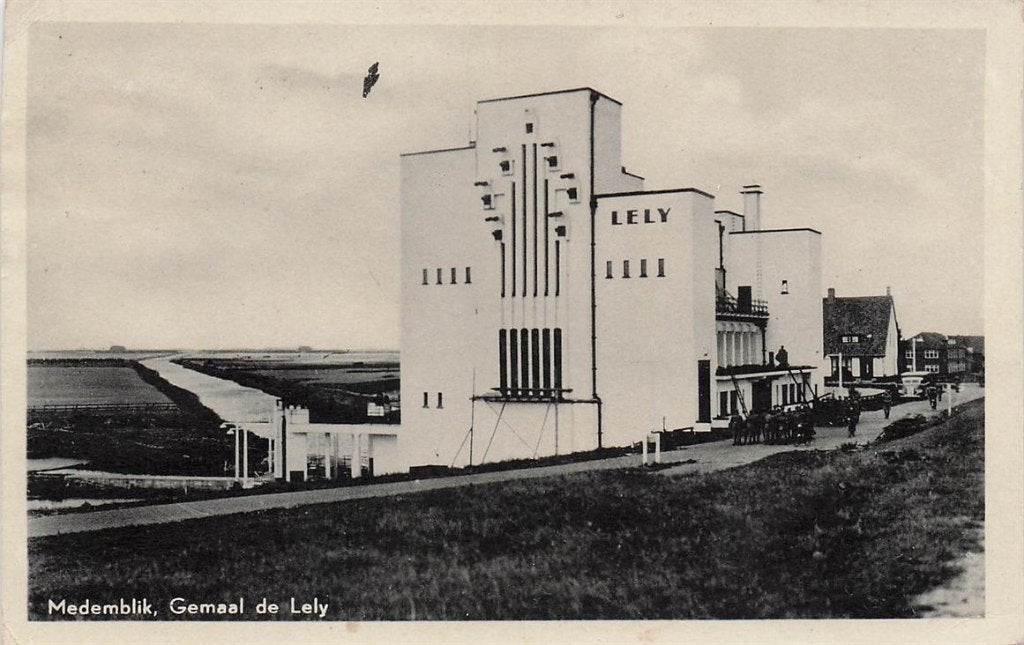 703-384-041 Medemblik Gemaal De Lely, Verzenden, Voor 1920, Noord-Holland