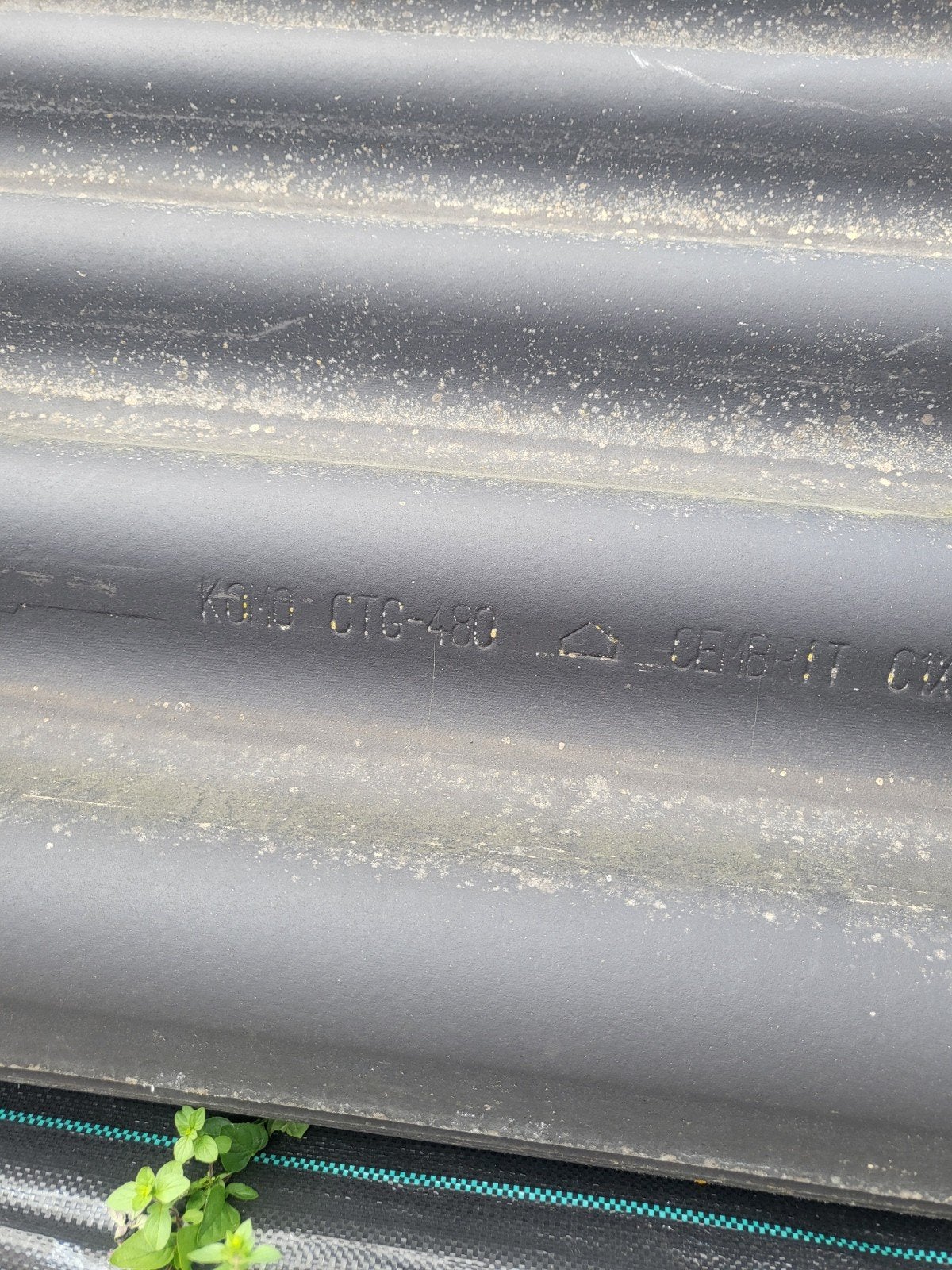 asbestvrije vezelcement golfplaten, Ophalen, Gebruikt, 2 tot 4 meter, 80 mm of meer