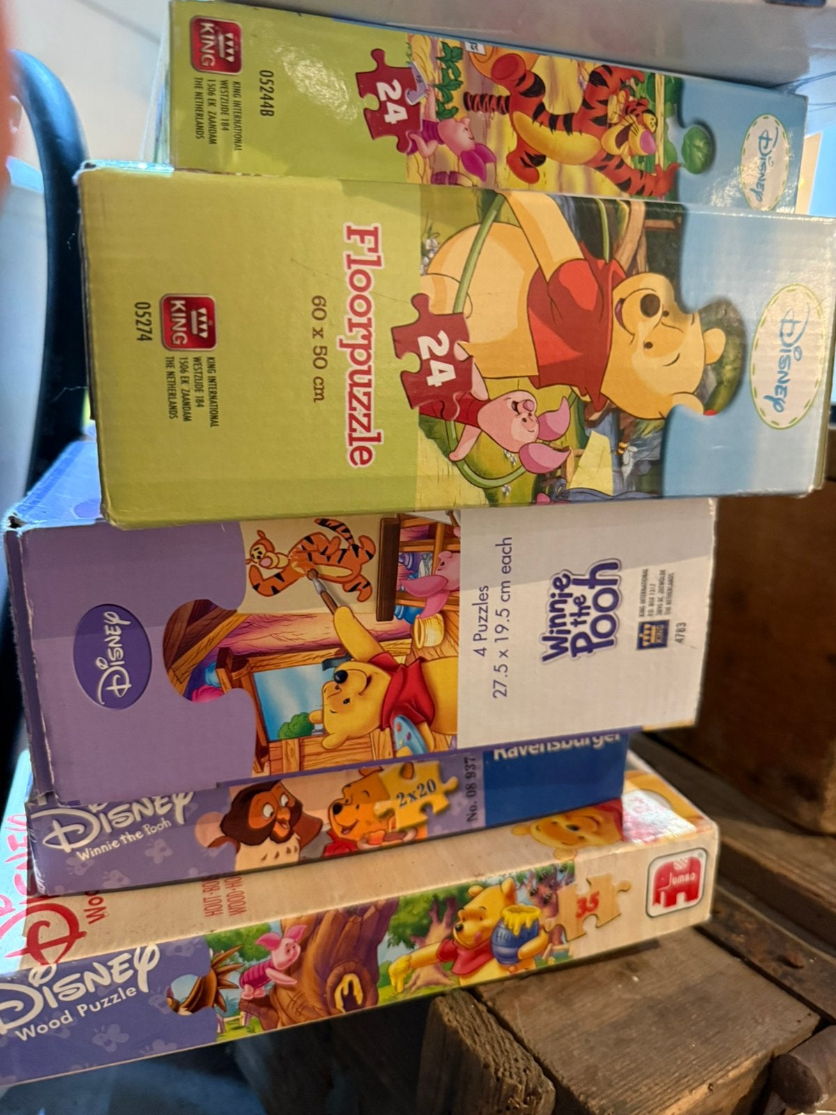 Puzzels, Ophalen, Gebruikt
