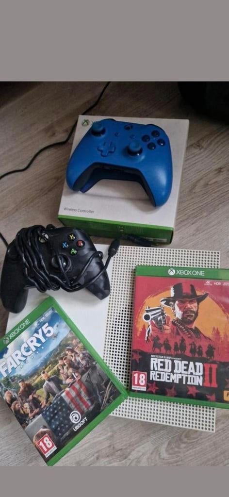 Te Ruil XBox One S, Ophalen of Verzenden, Zo goed als nieuw, 500 GB, Met 1 controller