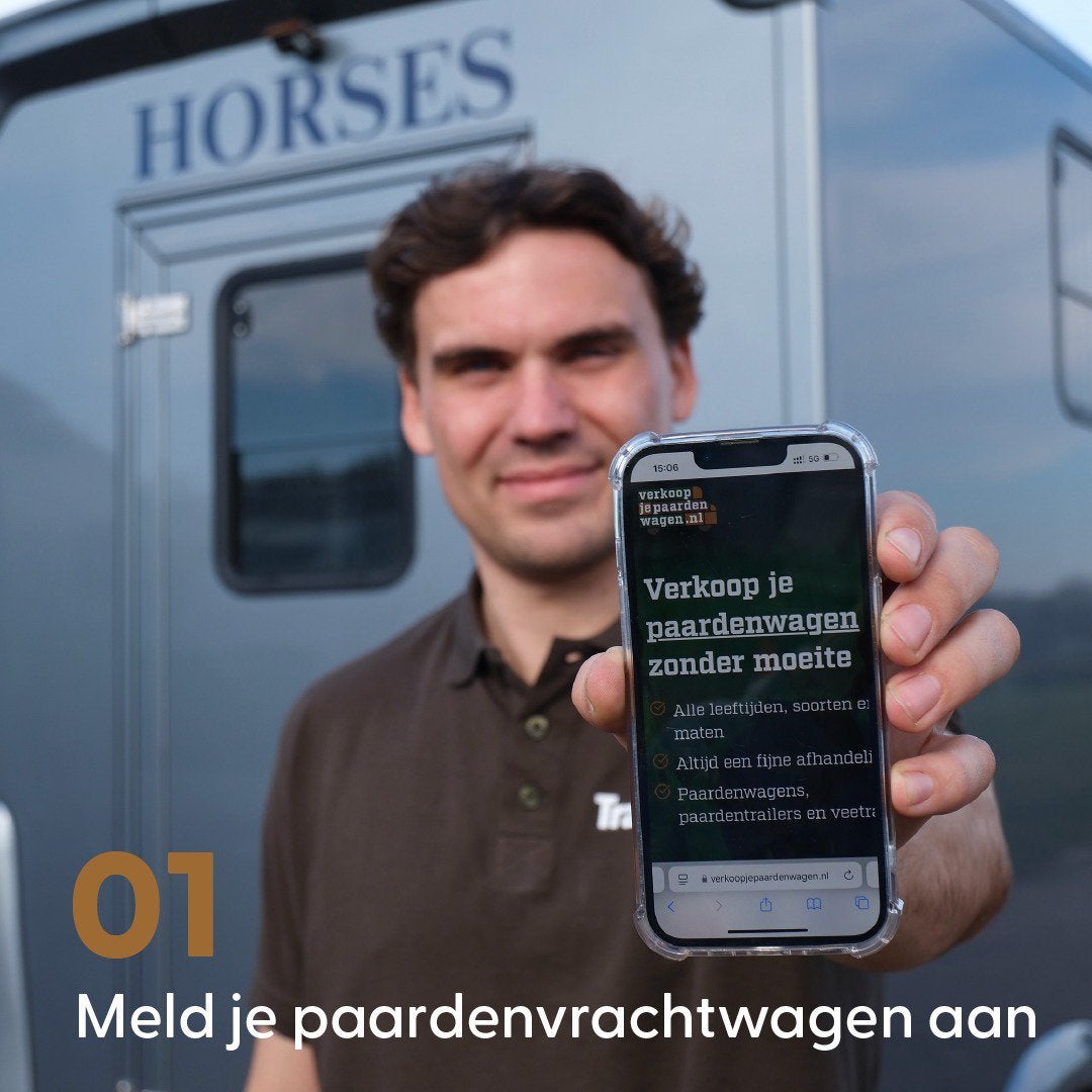Paardenvrachtwagen verkopen? Alle leeftijden, Dieren en Toebehoren, Ophalen, Gebruikt, Overige materialen, Overige typen