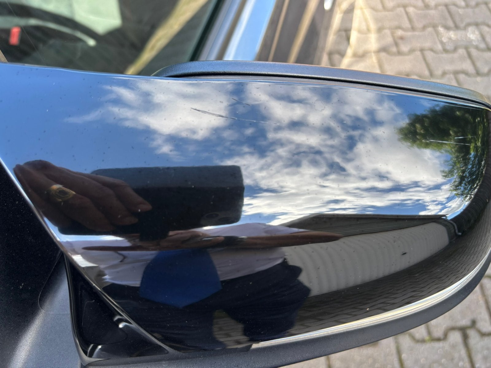 Spiegelkappen voor de BMW F30 M3 look., Ophalen
