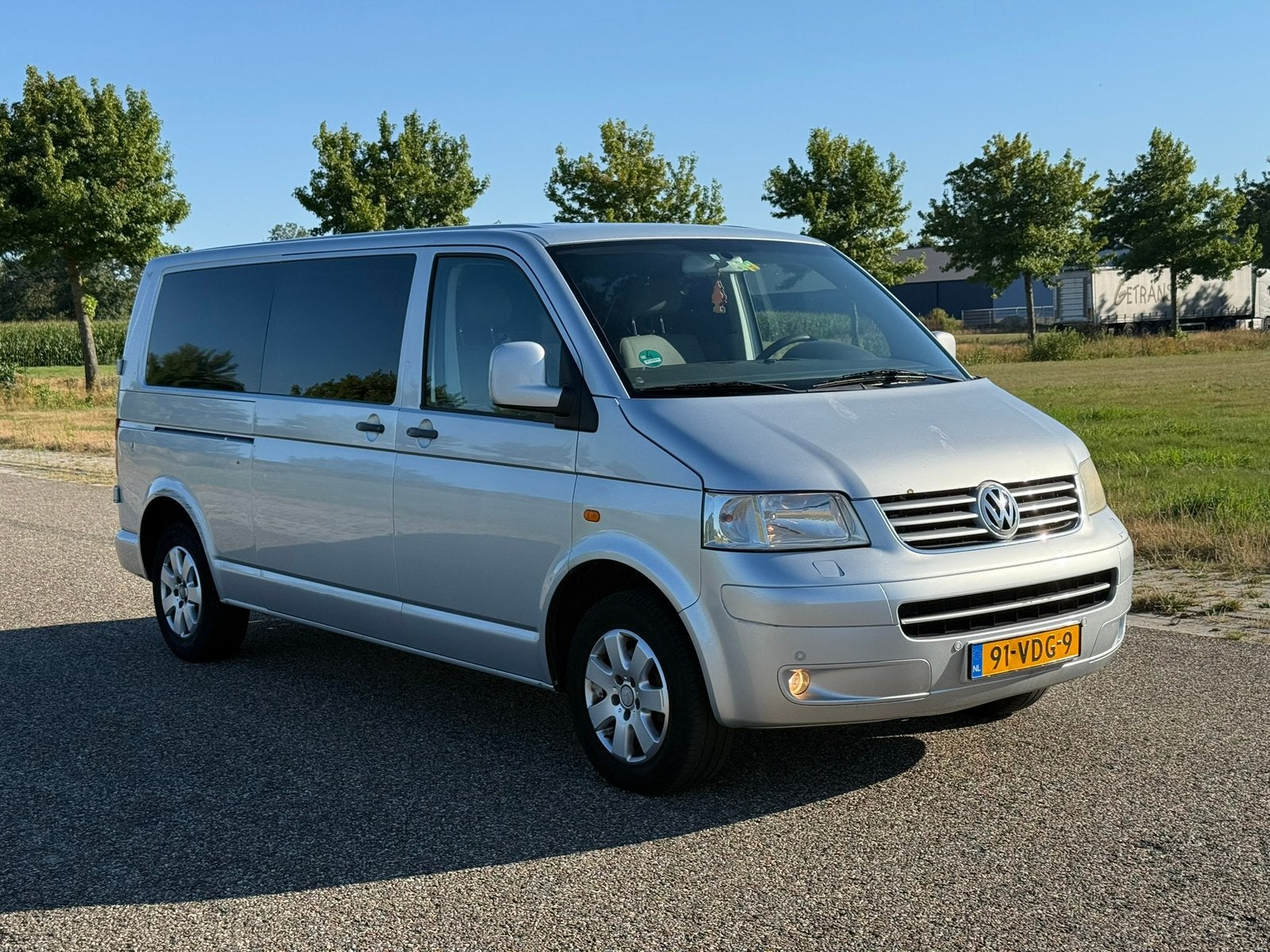 Volkswagen Transporter DC 2.5 TDI 128KW AUT 2007, Stof, Volkswagen, Origineel Nederlands, Bedrijf