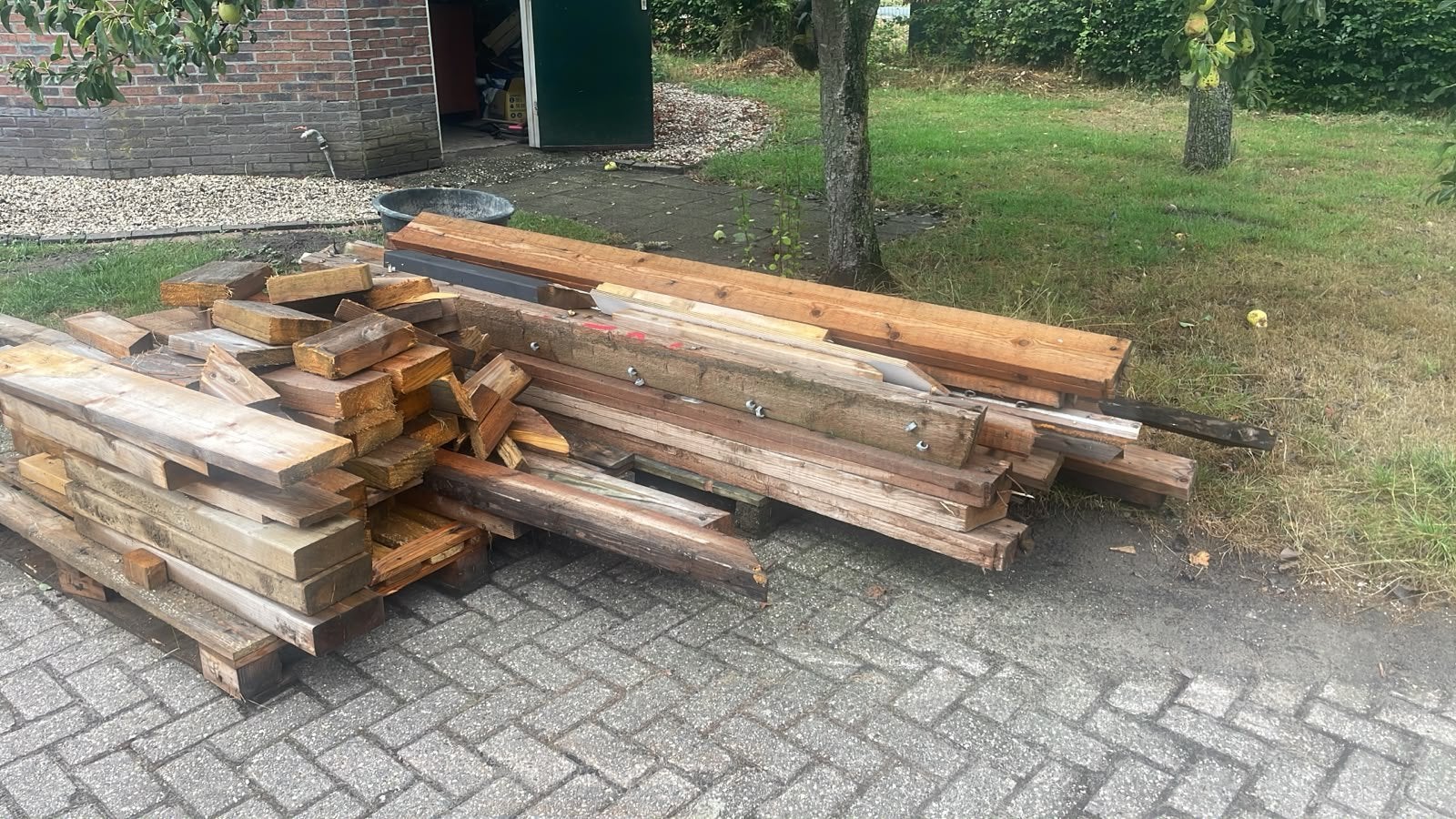 Sloophout, Ophalen, Gebruikt, Minder dan 25 mm, Overige typen