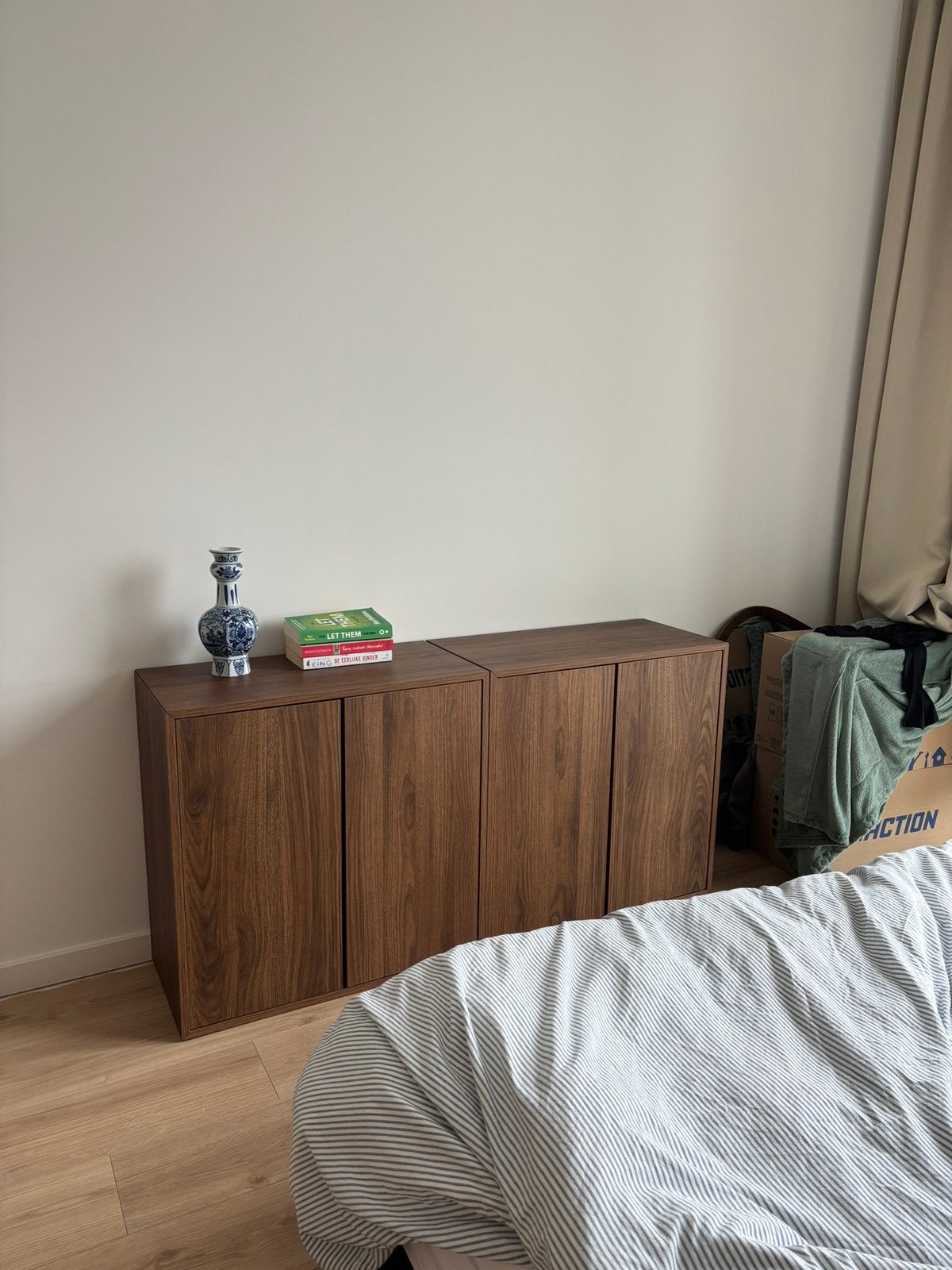 IKEA EKET kastjes, Ophalen, Zo goed als nieuw, Eenpersoons