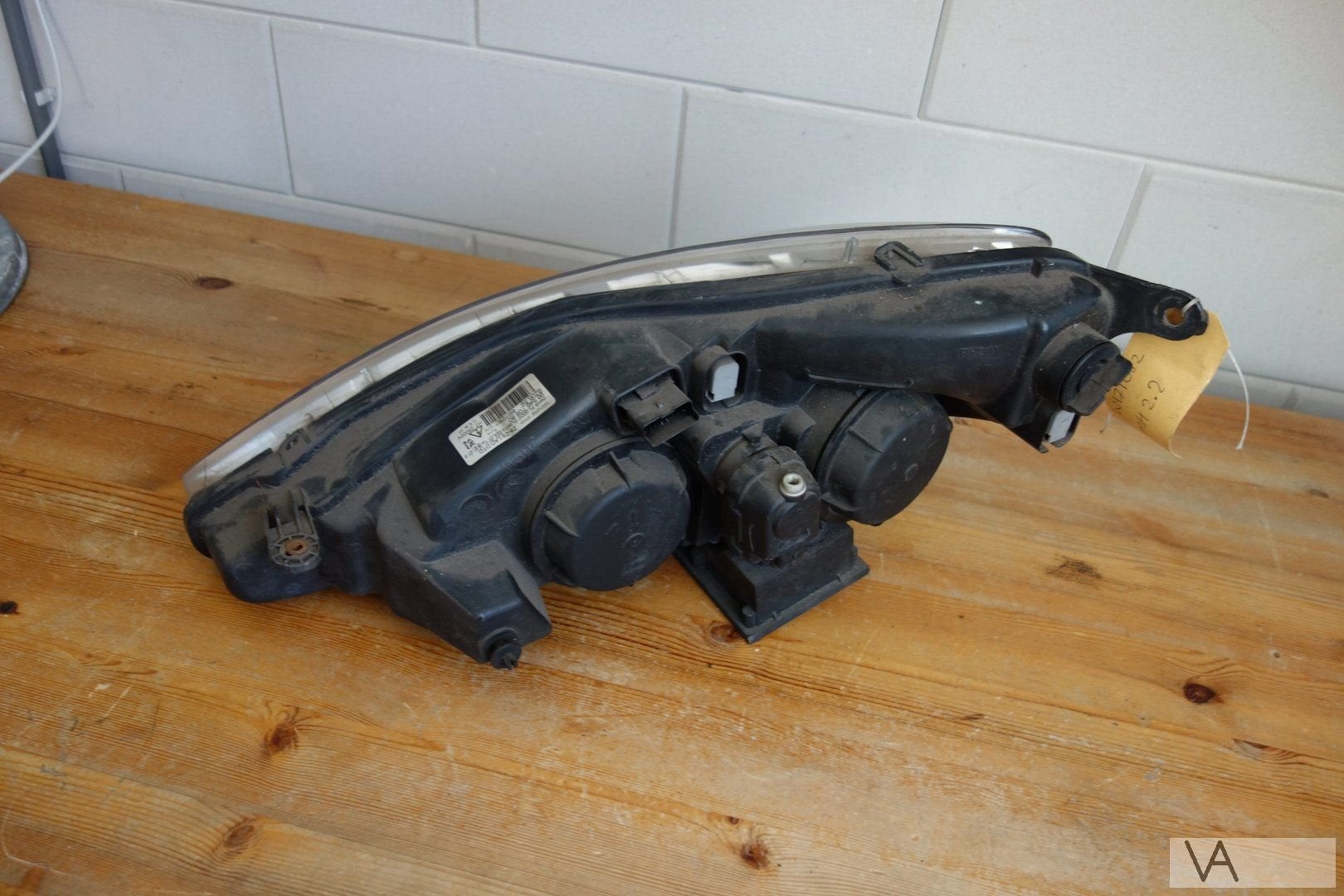 Koplamp rechts Peugeot 607 XENON 2005-2010 €150 9654670880, Gebruikt, -, -, Ophalen of Verzenden