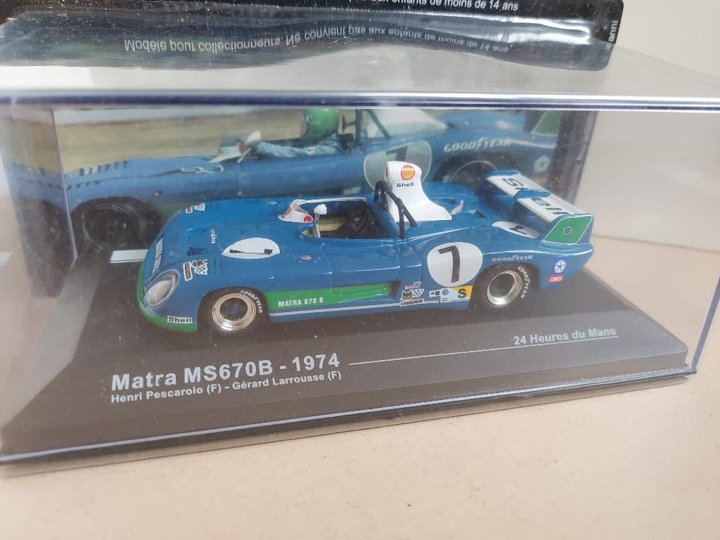 Matra MS670B 1/43 editions Altaya, Verzenden, Nieuw, Auto, Overige merken