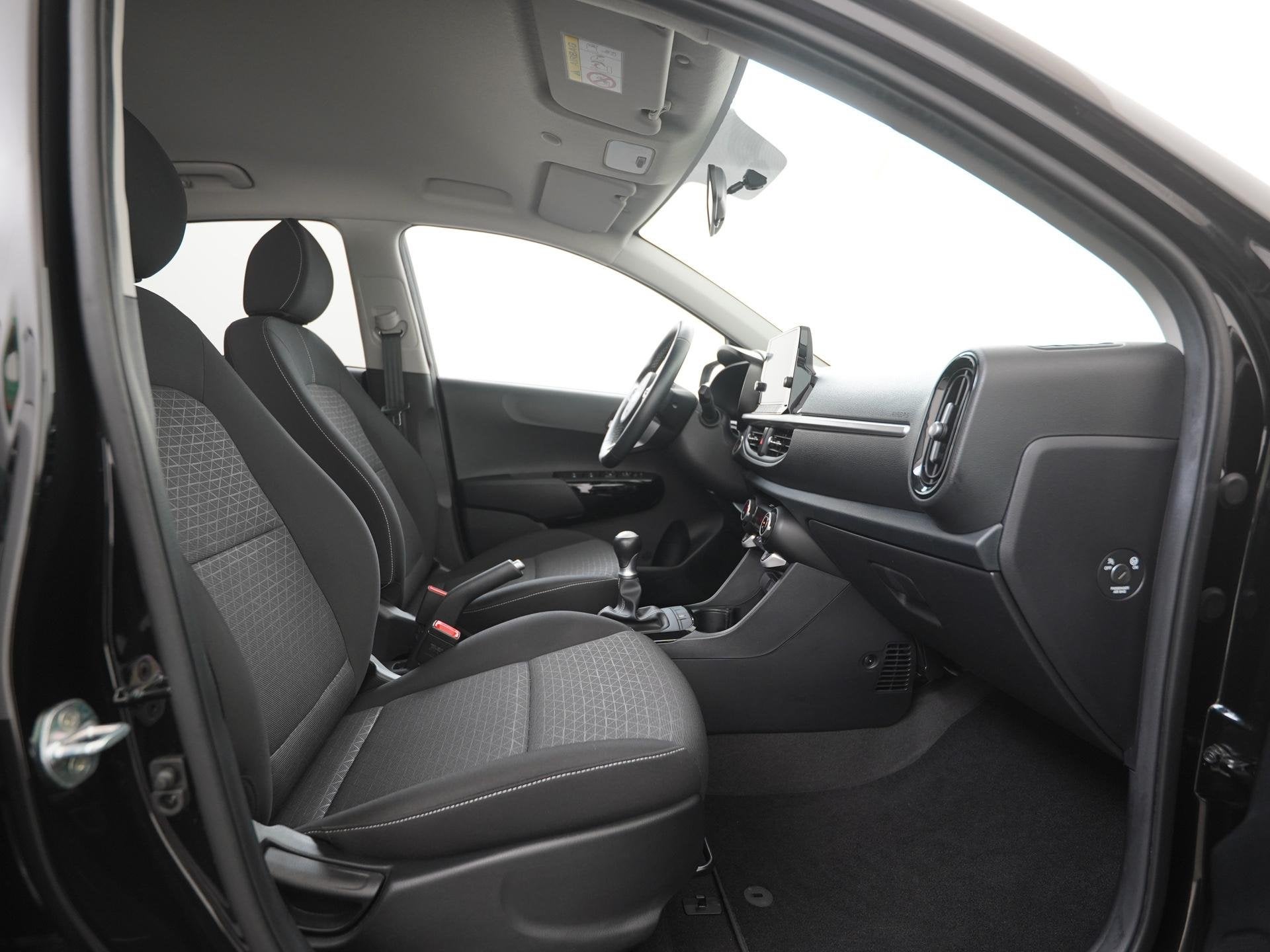Kia Picanto 1.0 DPi DynamicPlusLine | Navigatie | Zondag Ope, Voorwielaandrijving, Stof, Gebruikt, 4 stoelen