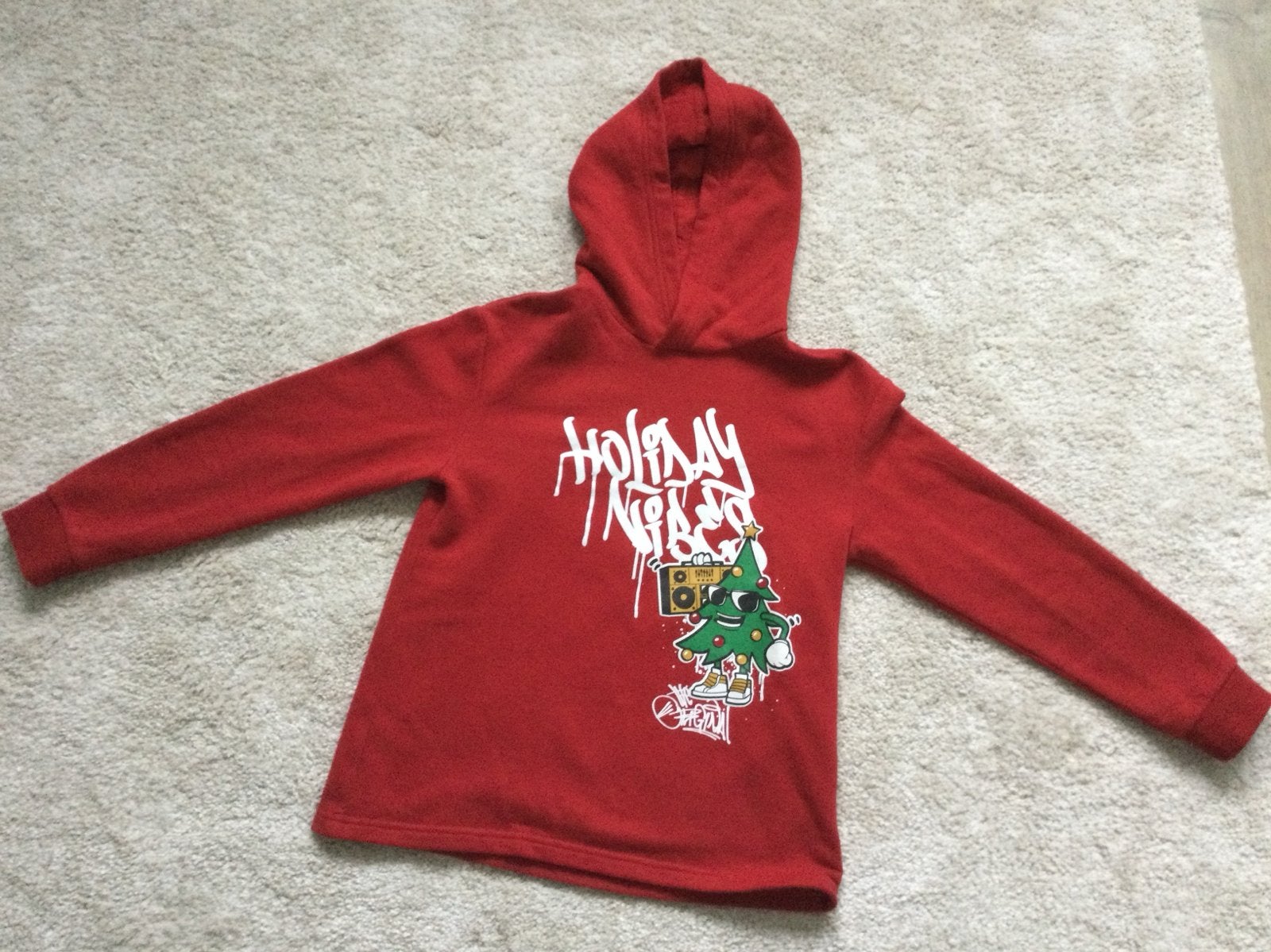 H&M Holiday Vibes Hoodie ,kerst Maat 134/140.Nieuwstaat, Ophalen of Verzenden, Gebruikt, Jongen of Meisje, Trui of Vest