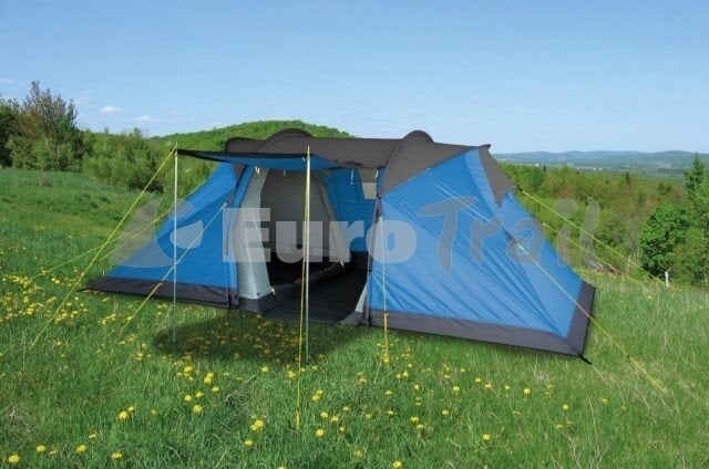 Tent 2-4 personen Santiago Eurotrail, Ophalen, Zo goed als nieuw, Tot en met 4