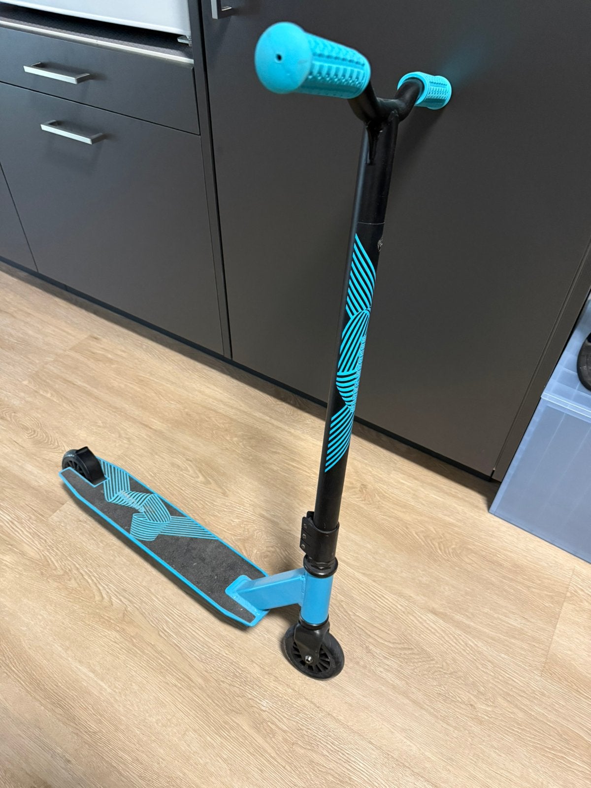 Stunt step blauw, Ophalen, Gebruikt, Overige typen