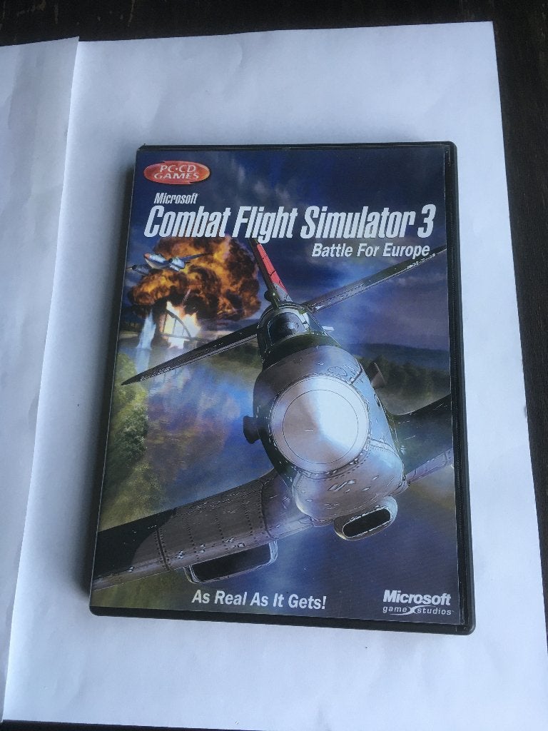 microsoft combat simulator 3 battle for europe pc game, Spelcomputers en Games, 1 speler, Ophalen of Verzenden, Zo goed als nieuw