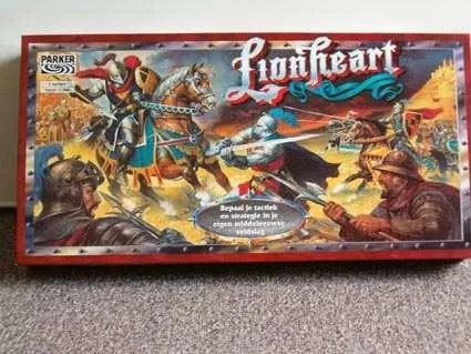 LionHeart, Een of twee spelers, Ophalen of Verzenden, Zo goed als nieuw, Parker Brothers