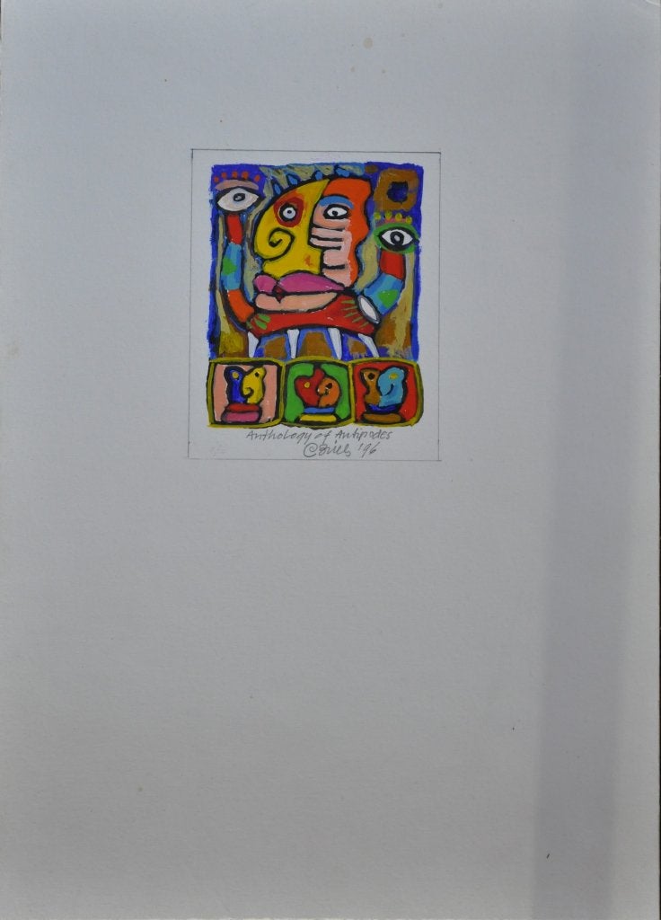 Clemens Briels, Antiek en Kunst, Kunst | Litho's en Zeefdrukken, Ophalen, Personages en Fantasiefiguren, Overige techniek