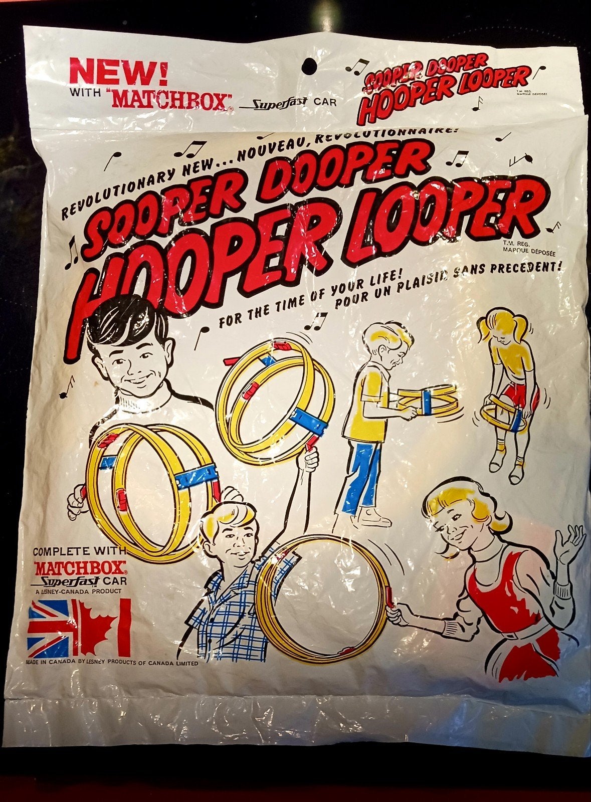 Vintage Sooper Dooper Hooper Looper met Matchbox auto, Ophalen of Verzenden, Nieuw