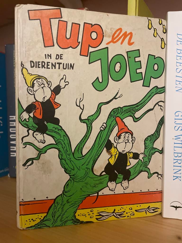Tup en Joep in de Dierentuin - Vintage Stripboek, Eén stripboek, Ophalen of Verzenden, Gelezen