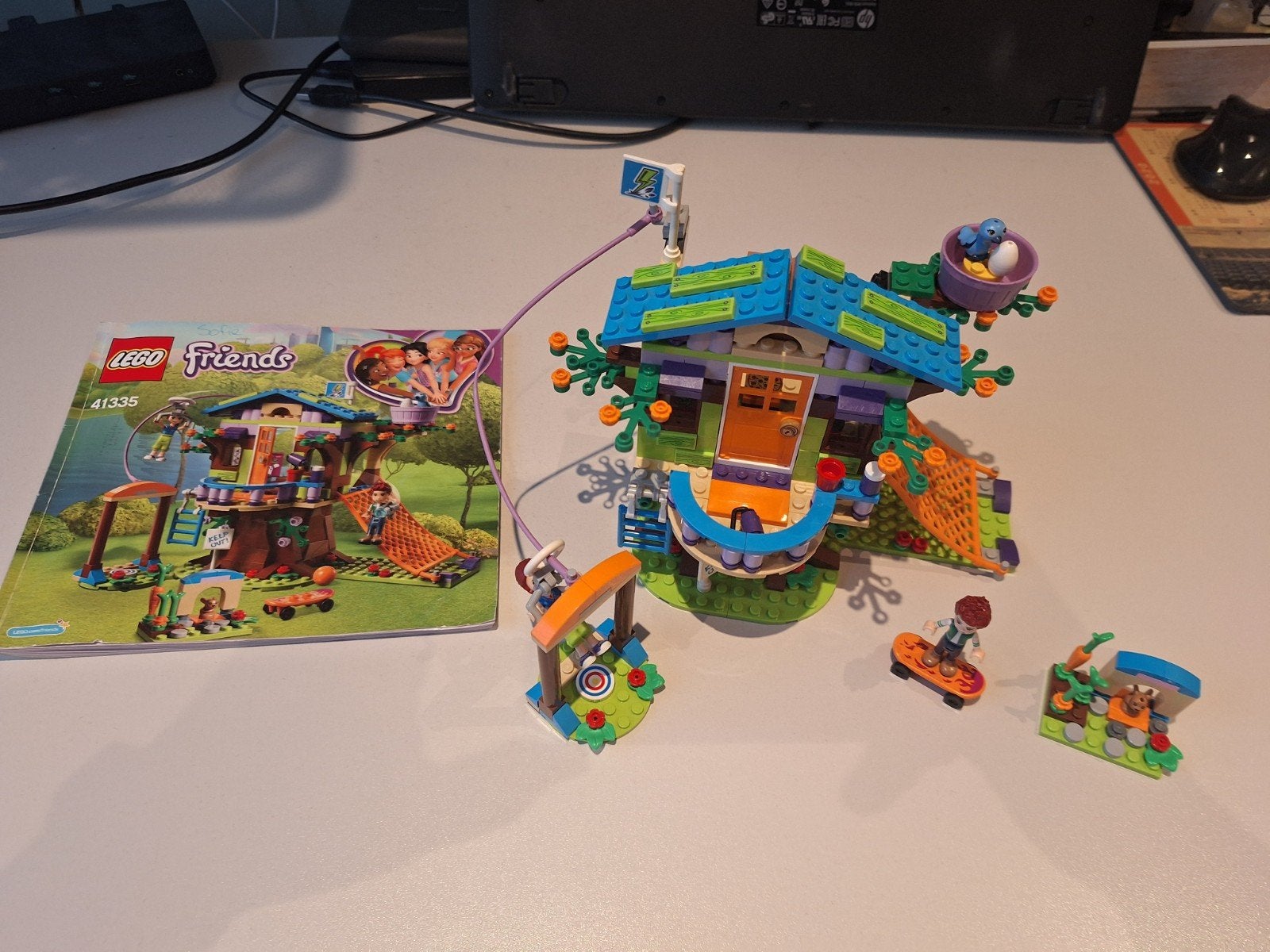 Lego Friends 41335 Mia's Boomhut - Compleet met boekje, Lego, Friends, Ophalen of Verzenden, Zo goed als nieuw