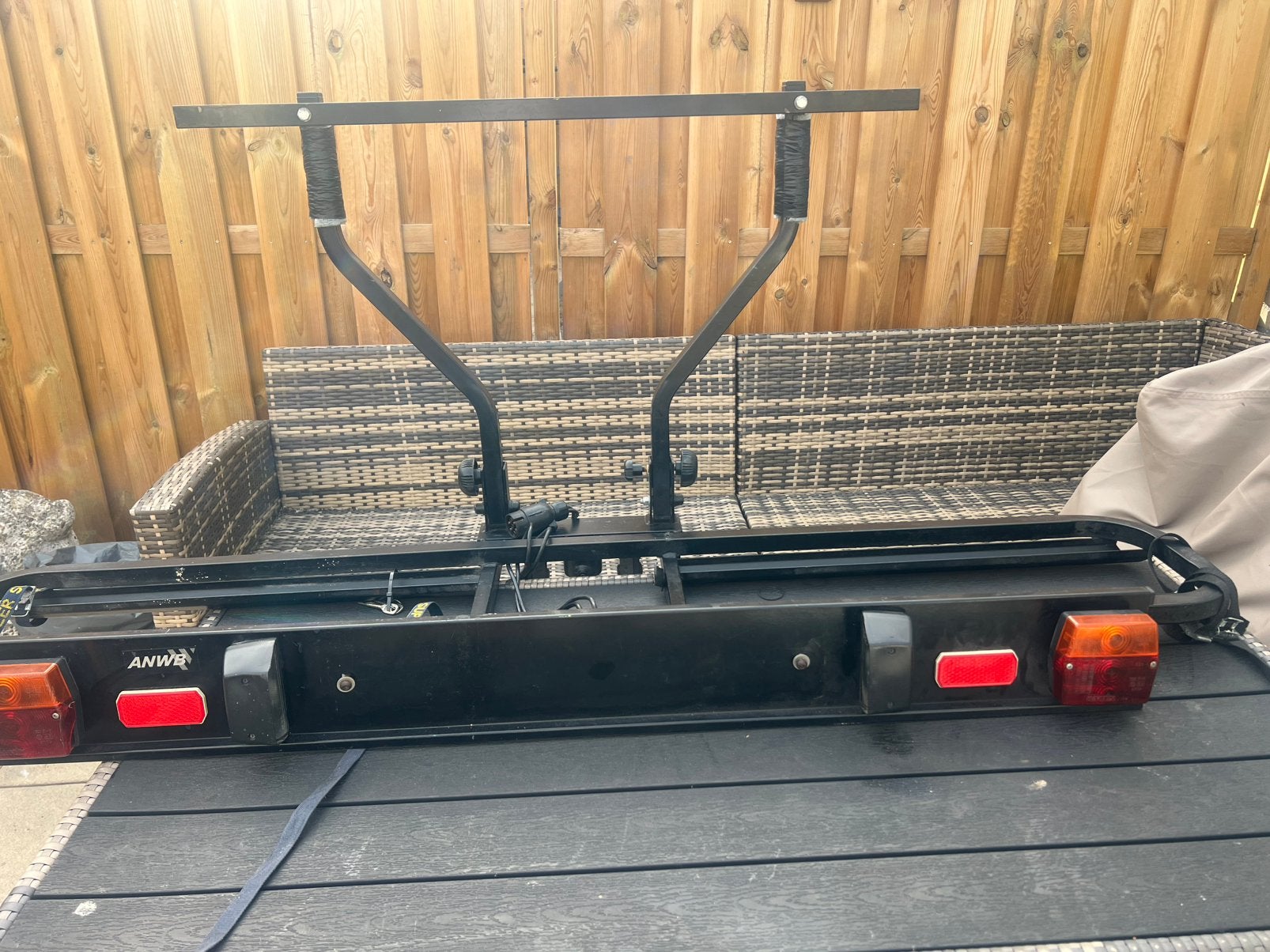 Fietsdrager te koop, Elektrische fiets, Ophalen of Verzenden, Zo goed als nieuw, 2 fietsen