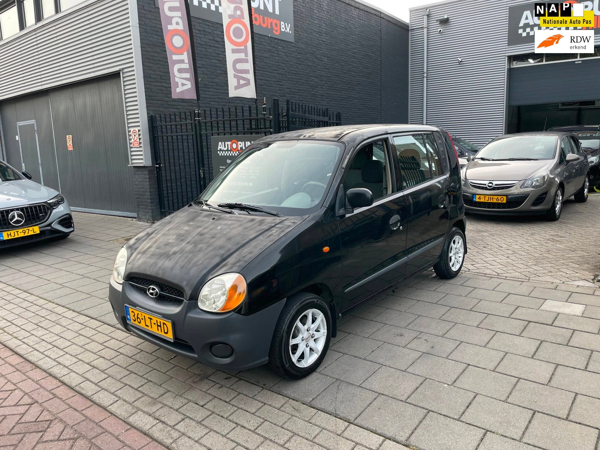 Hyundai Atos Multi 1.0i GLS Automaat NAP APK 1 Jaar, Auto's, 15 km/l, Gebruikt, 4 cilinders, Origineel Nederlands
