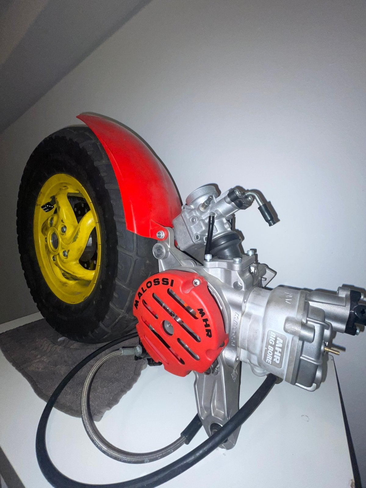 77cc stage 3 rc-one piaggio blok, Motoren, Ophalen of Verzenden