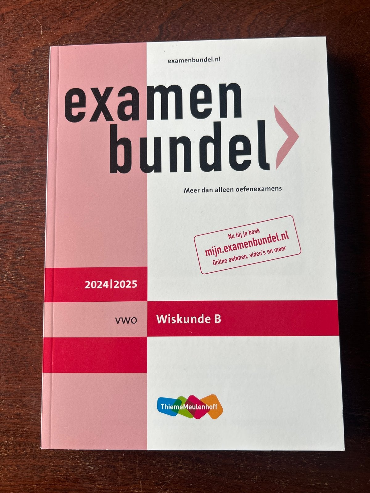 Examenbundel VWO Wiskunde B 2024/2025, Boeken, Ophalen of Verzenden, Zo goed als nieuw, VWO, Wiskunde B