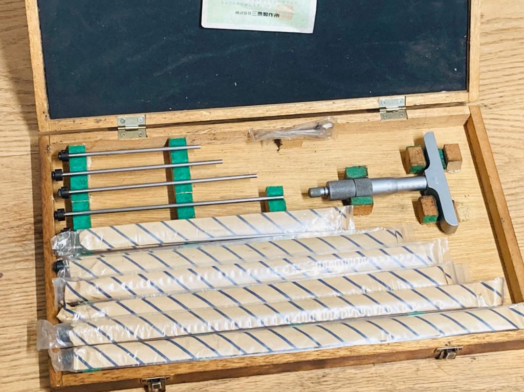 Dieptemeter Mitutoyo 0-300x0.01 mm draaibank freesbank, Doe-het-zelf en Verbouw, Gereedschap | Freesmachines, Ophalen of Verzenden