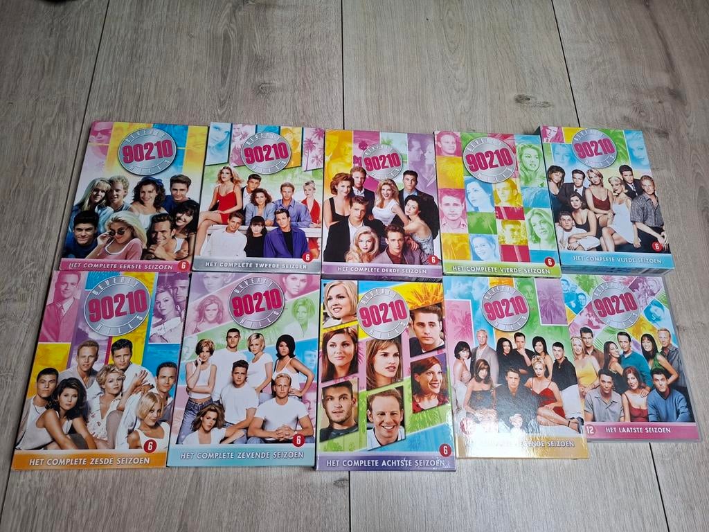 Beverly Hills 90210 Complete Serie DVD compleet, Cd's en Dvd's, Dvd's | Tv en Series, Zo goed als nieuw, Drama, Boxset, Vanaf 6 jaar