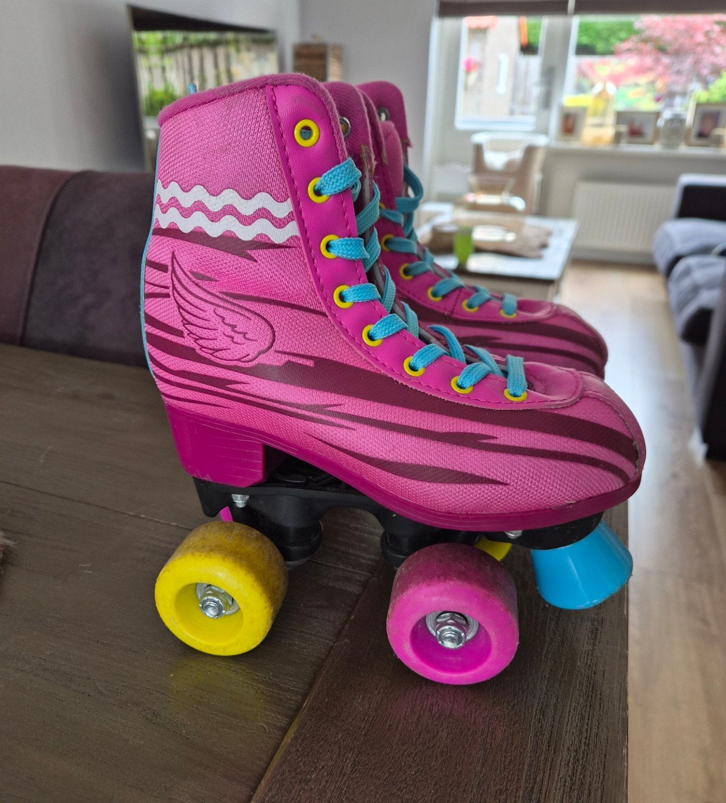 Roller skates, Ophalen, Gebruikt