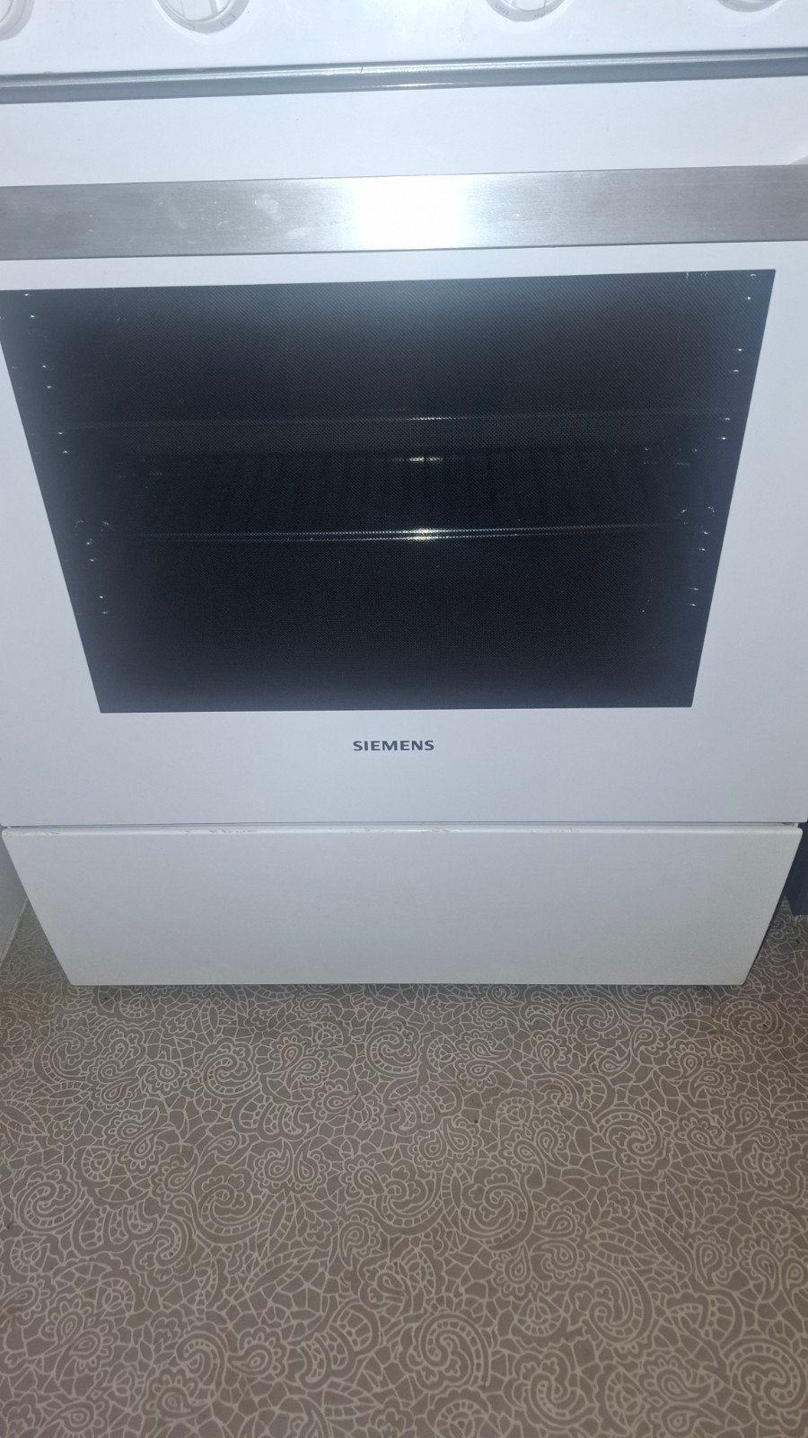 Vrijstaand siemens fornuis met oven, Ophalen, Hete lucht, 60 cm of meer, Siemens