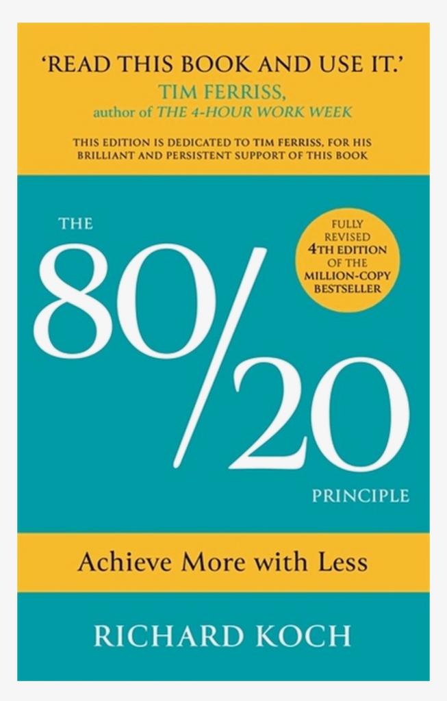 Het 80/20 Principe - Richard Koch, Ophalen of Verzenden, Gelezen, Management